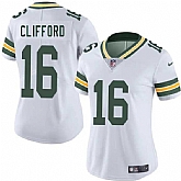 Women's Green Bay Packers #16 Sean Clifford White 2025 Vapor Untouchable Limited Stitched Jersey Dzhi,baseball caps,new era cap wholesale,wholesale hats